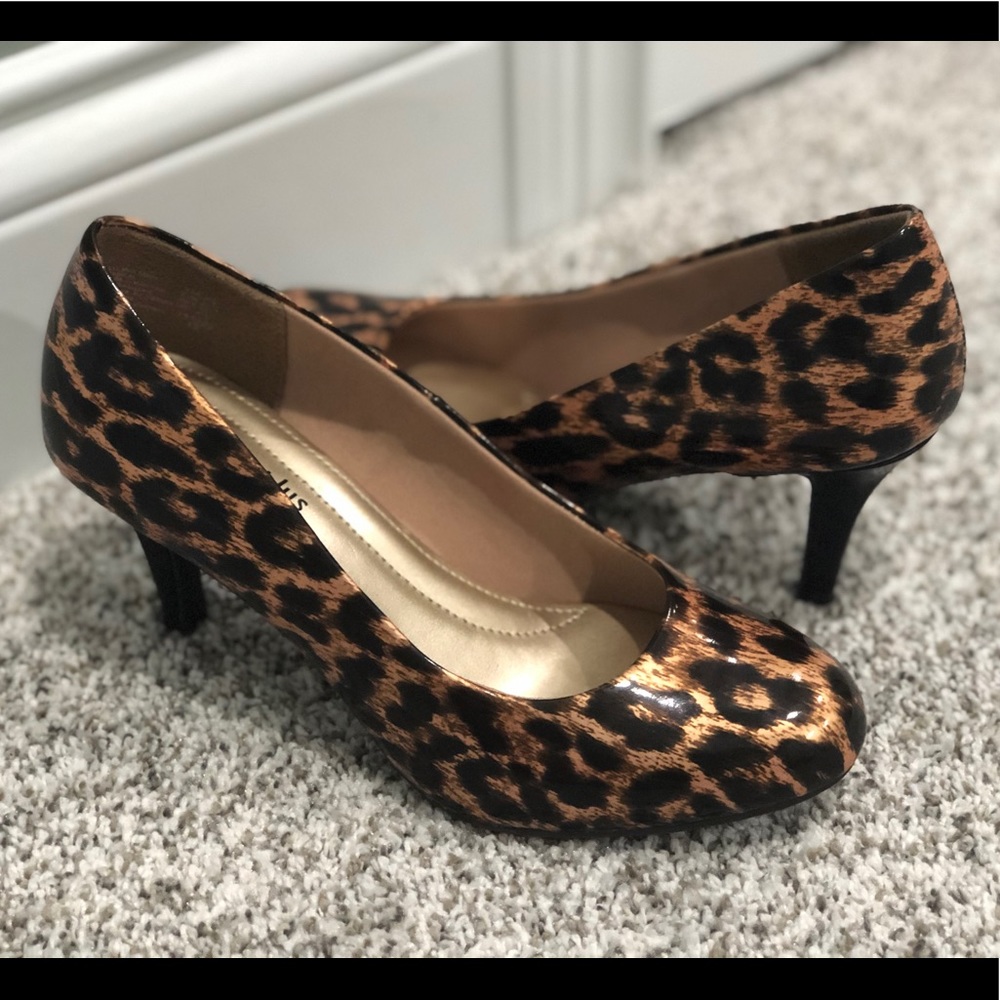 Predictions Comfort Plus Leopard Heels Karmen 6W